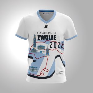 Hardloopshirt heren 4 Engelse mijl Zwolle 2022 DryFIT
